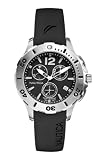 Nautica Watches Ladies BFD101 Chronograph Black Strap Watch