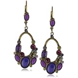 Sorrelli Aurora Sky Multi-Crystal Looped Gold-