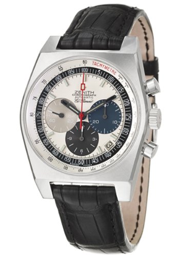 Zenith Men's 03.1969.469/01.C490 Vintage 1969 White Chronograph Dial Watch