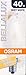 Osram Glühbirne 40 Watt Bellalux Soft Light E14