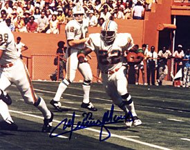 Mercury Morris Autographed / Signed Miami Dolphins 8x10 Photo