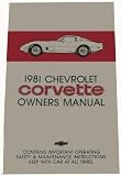 1981 Corvette Owner's Manual