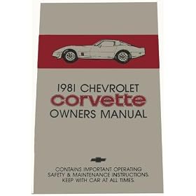 1981 Corvette Owner's Manual