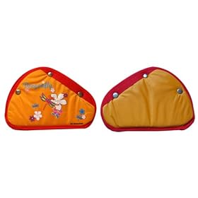 Child Car Seat Belt Adjuster & Kids Seat Belt Yellow