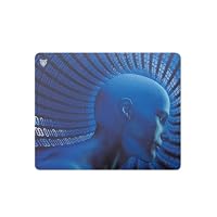 Bazoo Notebook-Dekofolie Blue Head