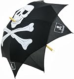 Jolly Roger Skull & Crossbones Umbrella Pirate