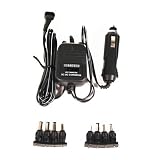 Hibaba 12V (Cigarette Lighter) Universal Power Adaptor 1.5, 3, 4.5, 6, 7.5, 9 or 12V (with 24V supply): 800mA