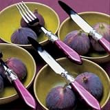 Sabre Baguette Aubergine Carving Set of 2 - 10 1/4 in./BAGUETTE18AU