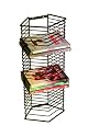 Atlantic Onyx 1331 28 DVD/Games Tower (Matte Black Steel)