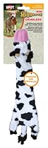 Ethical Pets Skinneeez Crinklers Cow Dog Toy, 14-Inch
