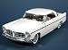 1956 Chrysler 300B diecast model car 1:18 scale die cast by Maisto - White