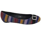 Steve Madden Women's Harbour Ballerina Flat,Black Multi,6.5 M US