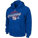 NFL New York Giants 2011 NFC Champions Conference Choice IV Pullover Hoodie Sweatshirt - Royal Blue