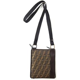 Fendi Borsa Piatta Bandoliera Messenger Bag 8BT110TQKF0AWH