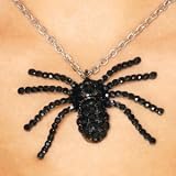 Black Widow Necklace Costume Accessory 41cODzb%2B4zL. SL160 Black Widow Necklace Costume Accessory