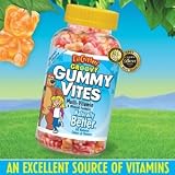 L'il Critters Groovy Gummy Vites, 200 Swirly Bears each (Pack of 2)