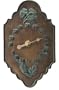 Hen-Feathers 73370HWTB 7-1/4-Inch High by 4-1/4-Inch Wide by 1-1/2-Inch Deep Boutique Thistle Thermometer