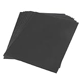 uxcell サンダーペーパー　紙ヤスリ　サンディングペーパー　アブレシブペーパー　研磨作業　10枚セット