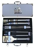 Review Bergamont  / Dallas Cowboys BBQ Grill Set & Case 8 Piece