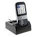 Palm Treo Centro 690 Smartphone Smartphone Accessory Bundle Kit - 3-In-1 USB Hot Sync Charging Cradle with Spare Battery Charger Slot + Rapid Car Charger