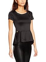 Makadamia Camiseta Manga Corta (Negro)