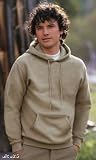 Produkt-Bild: Unisex Kapuzen Sweatshirt mit Beuteltasche von Fruit of the Loom Farbe bottle green Gr&ouml;&szlig;e XL
