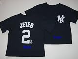 DEREK JETER New York Yankees (100% Cotton) Infant T-SHIRT with Name & Number