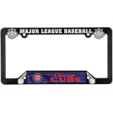 Chicago Cubs - Logo & Name License Plate Frame MLB Pro Baseball