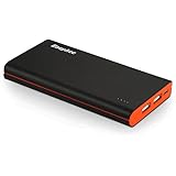 EasyAcc Classic 10000mAh Power Bank Brilliant External Battery Pack for iPhone Samsung HTC LG Smartphones Tablets - Black and Orange