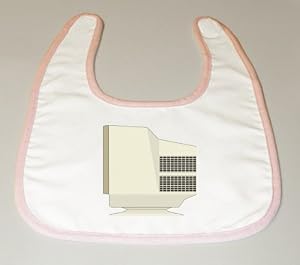 Baby Bib With Monitor Image