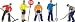 Lionel Work Crew People Pack