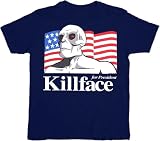 Frisky Dingo Killface for President Navy T-Shirt Tee