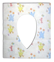 Sesame Street Potty Topper Disposable Stick-in-Place Toilet Seat Covers - 10 Count