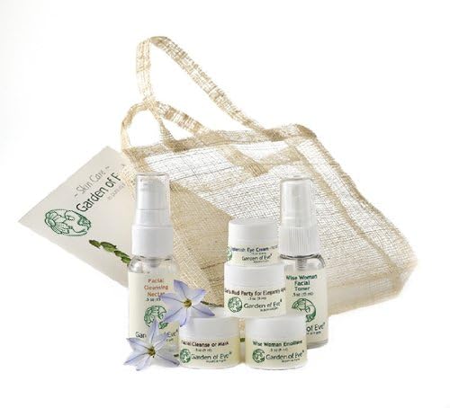 Garden of Eve Men's Face Care Sampler Kit-ADAM for Men(Anti-aging /Normal/ Combination/ Sensitive)(Certified Organic Ingredients) Fragrance-Free (No synthetic ingredients, No synthetic preservatives)