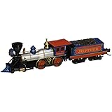 Bachmann 4-4-0 American Locomotive And Tender - Central Pacific "Jupiter" - N Scale