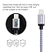 EverDigi 3 Pack 3FT iPhone Lightning Charging Cable Cord Nylon Braided 8pin to USB Charge and Sync Cable for iPhone SE/6/6s/6 plus/6s plus,5c/5s/5,iPad Air/Mini,iPod Nano/Touch, Compatible with Ios9