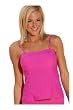 Solid Pink Fushia: Princess Tankini Top: Women's Swimsuit Separate by Blue Sky Swimwear