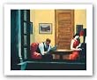 Room in New York by Edward Hopper 26"x20.75" Art Print Poster