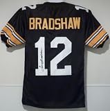 Terry Bradshaw Autographed Pittsburgh Steelers Black Jersey