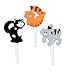 Puffy Kitten Cupcake Picks - 12ct