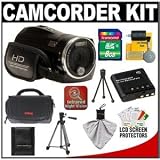 Bell & Howell DNV900 HD 1080p High Definition Zoom Touch Digital Video Camcorder with Infrared Night Vision + 8GB Card + Battery + Case + Tripod + Accessory Kit