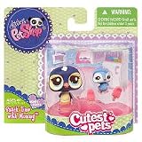 Littlest Pet Shop Cutest Pets Series 1 Figures Mommy Baby PenguinIMAGE