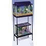 Penn Plax Aquarium Tank Stand 10 Gallon Color:Black