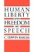 Human Liberty and Freedom of Speech