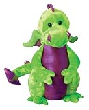 Plush Gum Drop Lime Green Baby Dragon 6"