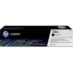 HP CE310A 126A LaserJet Tonerkassette, schwarz