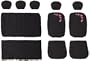 Walser 13001 Autositzbezug Lady Line 2VS 2-teilig 5NS 1RS 5-teilig Stickerei Hot Pink