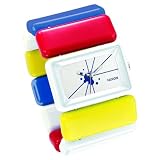 千代田ラドー販売｜ニクソン（nixon） ウォッチ（VEGA） VEGAWHRDYLBL ホワイト・レッド・イエロー・ブルー メンズ