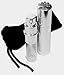 Poo-Pourri Glitzy Spritz Refillable Sprayer with Rhinestone Crown Lid, With Black Velvet Bag