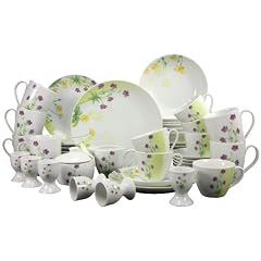 Creatable 187810 Kombiservice Luna Fr�hlingsblume, 50-teilig